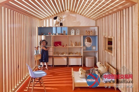 独特组合!以色列幼儿园装修设计