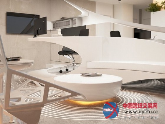 保加利亚工作室设计 充满了未来感与张力