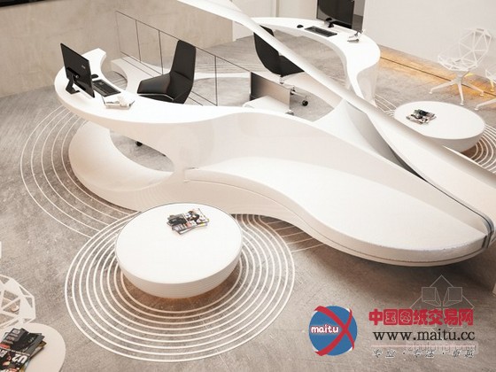 保加利亚工作室设计 充满了未来感与张力