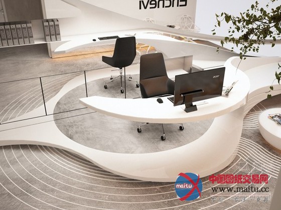 保加利亚工作室设计 充满了未来感与张力