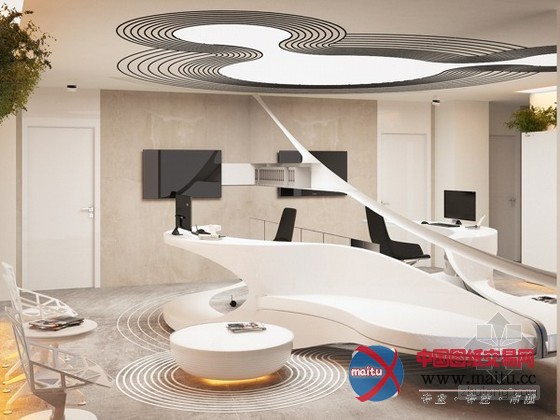 保加利亚工作室设计 充满了未来感与张力