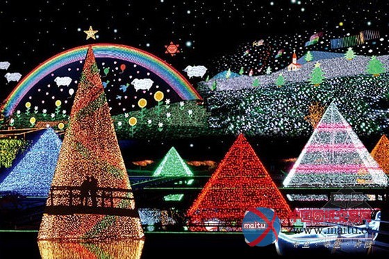 日本圣诞灯光秀