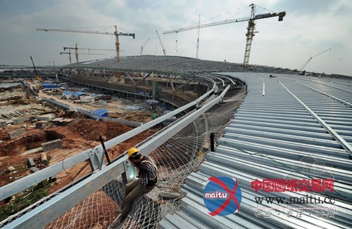 南宁机场新航站楼进入竣工倒计时