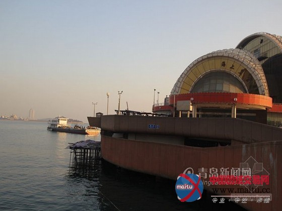 青岛“海上皇宫”悄然施工 老地标将涅槃重生