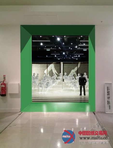 OMA设计的伦敦百货商店Selfridge地下室的临时观众席项目方案