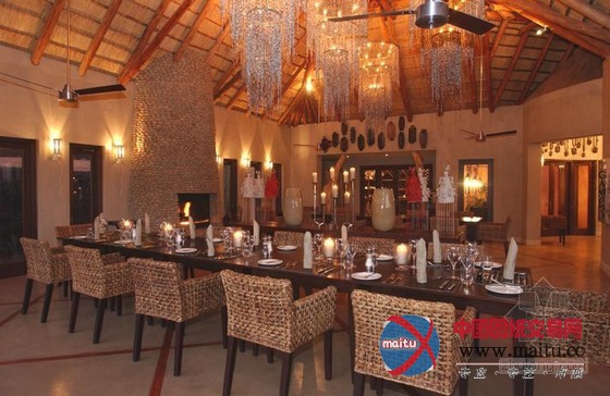 南非泰达私人野生动物保护区酒店设计 自然完美融合