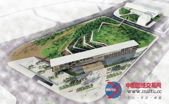 ONZ建筑师设计的多层绿色屋顶Ostim生态园