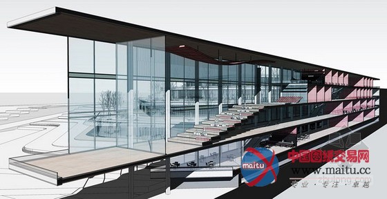 ONZ建筑师设计的多层绿色屋顶Ostim生态园