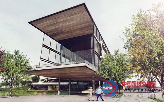 ONZ建筑师设计的多层绿色屋顶Ostim生态园