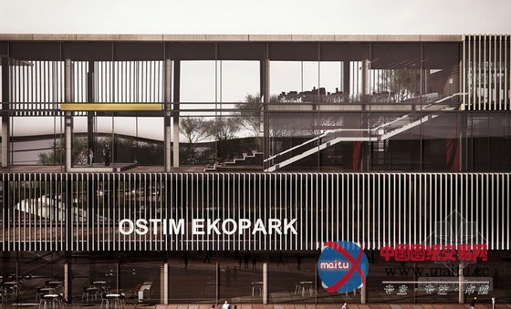 ONZ建筑师设计的多层绿色屋顶Ostim生态园