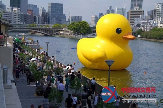 基隆港大黄鸭的意外破裂