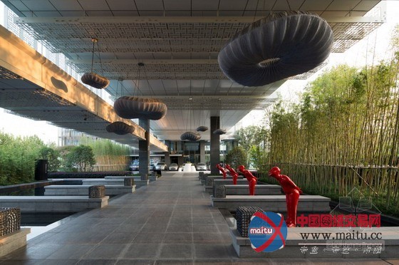 Tsushima Design工作室设计的上海万科五玠坊