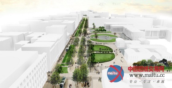 OKRA景观事务所设计的雅典城中心复兴