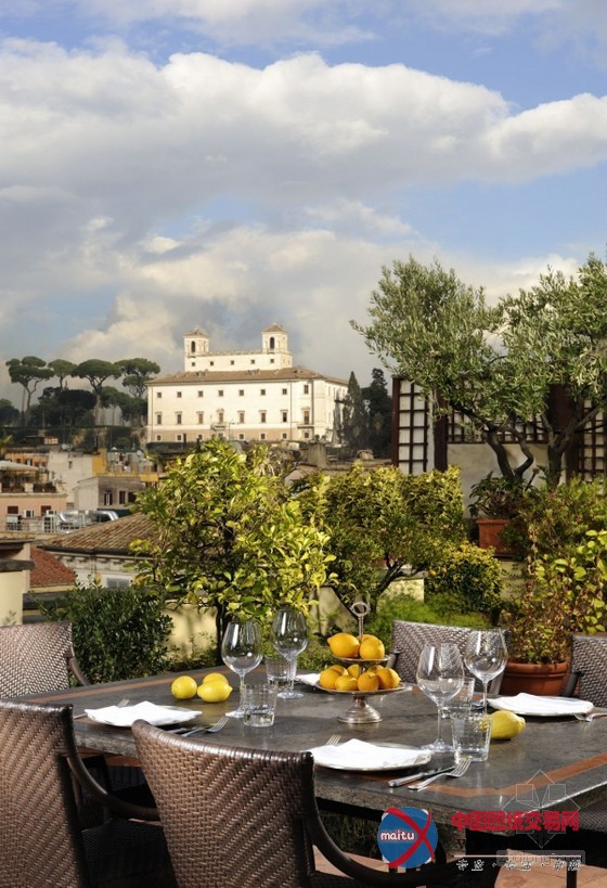 罗马DInghilterra酒店设计 私密而奢华