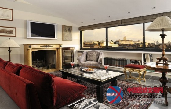 罗马DInghilterra酒店设计 私密而奢华