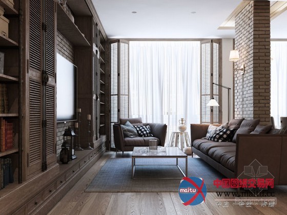 惬意舒适!乌克兰基辅温馨公寓设计