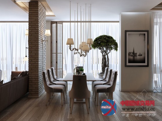 惬意舒适!乌克兰基辅温馨公寓设计