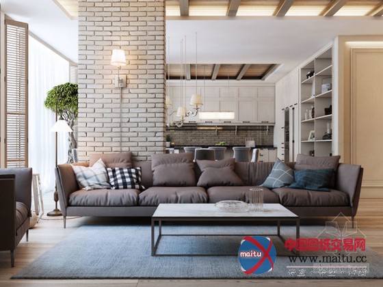 惬意舒适!乌克兰基辅温馨公寓设计