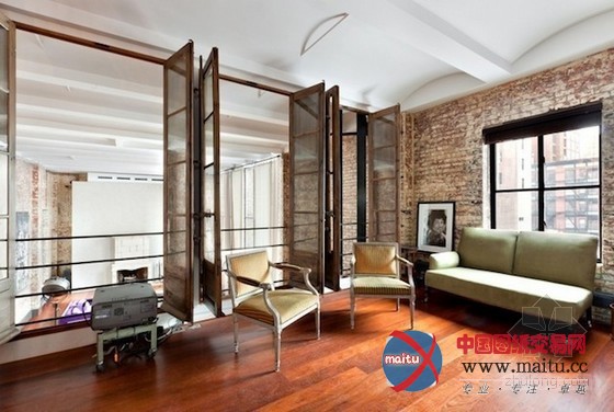 纽约SOHO工业风格华丽住宅 尽显大气