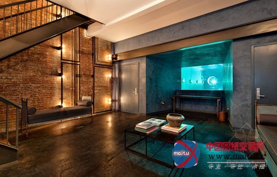 纽约SOHO工业风格华丽住宅 尽显大气