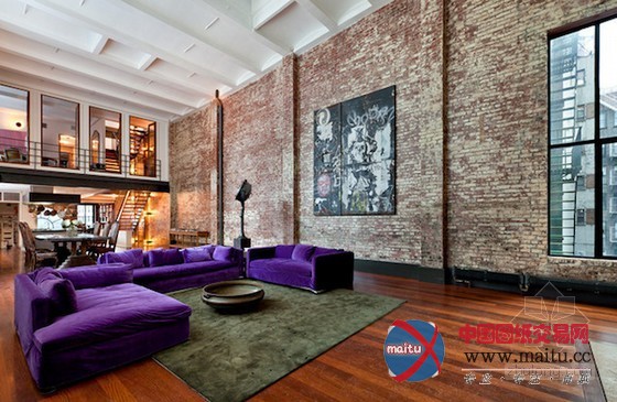 纽约SOHO工业风格华丽住宅 尽显大气