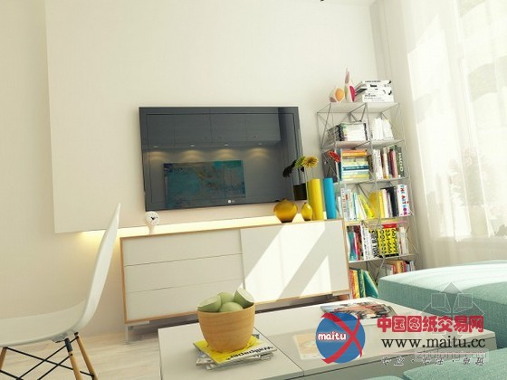 现代都市!29平米蜗居公寓装修设计