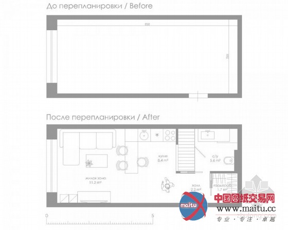 现代都市!29平米蜗居公寓装修设计