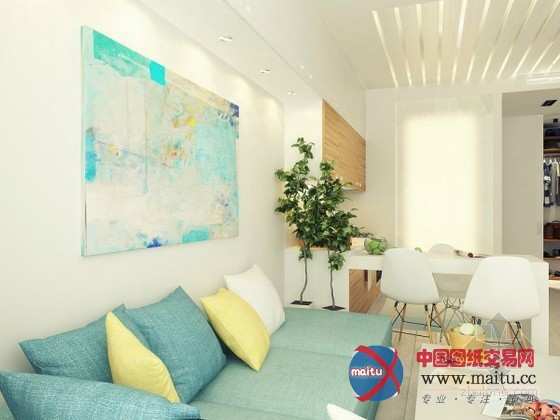 现代都市!29平米蜗居公寓装修设计