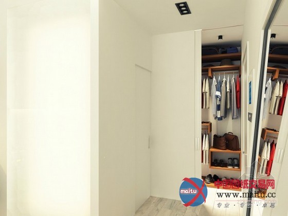 现代都市!29平米蜗居公寓装修设计