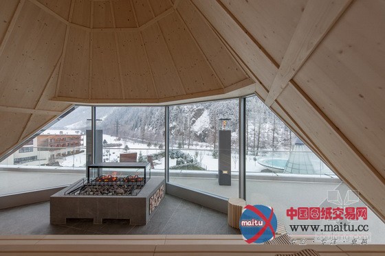 奥地利山区水穹顶温泉度假村