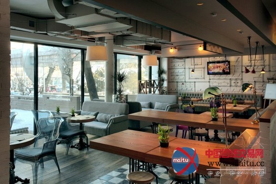 阿拉木图Altyn-Alma面条店 软装颇具特色