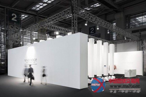 VIVA VOCE品牌展馆设计 整体纯粹干净
