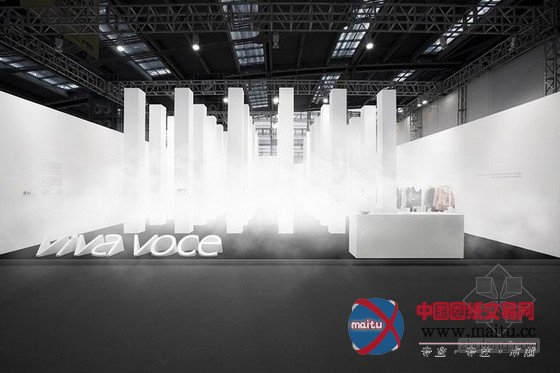 VIVA VOCE品牌展馆设计 整体纯粹干净