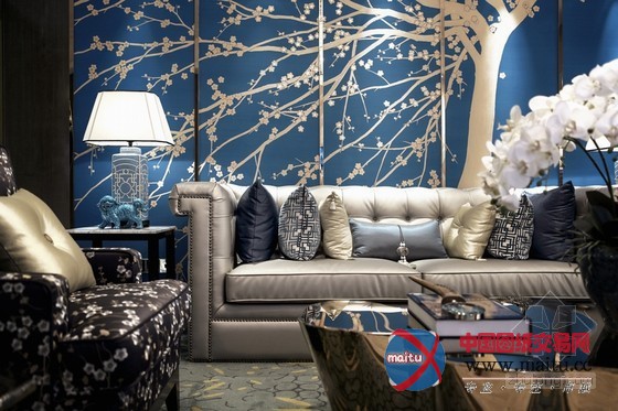 设计主题“喜牗” 的颐安都会中央样板房