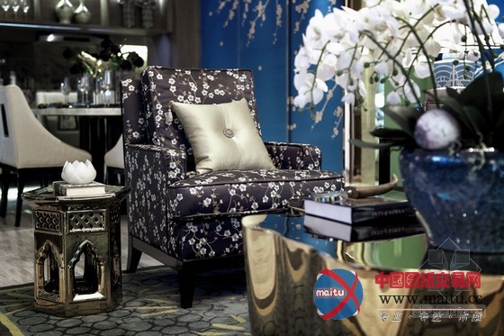 设计主题“喜牗” 的颐安都会中央样板房