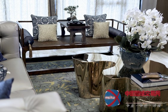 设计主题“喜牗” 的颐安都会中央样板房