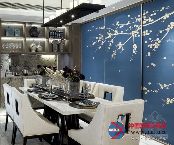 设计主题“喜牗” 的颐安都会中央样板房