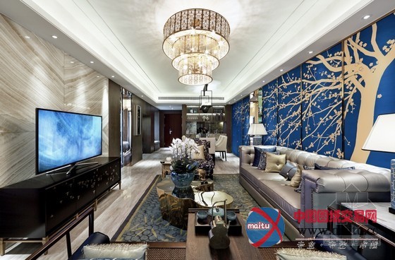 设计主题“喜牗” 的颐安都会中央样板房