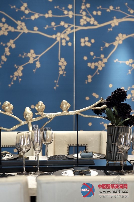 设计主题“喜牗” 的颐安都会中央样板房