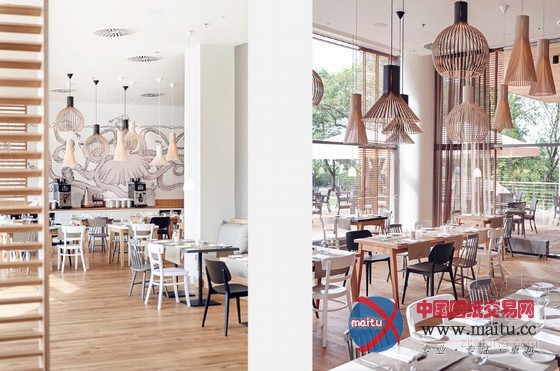 波兰梅拉水疗酒店 享有雅致的装饰