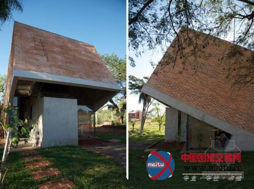 如同一条抛物线的巴拉圭吊床住宅