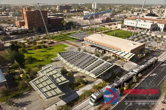 凤凰城的城市空间花圃