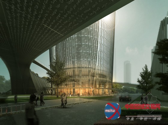 UA设计的抚顺“新城之花”绿地中心