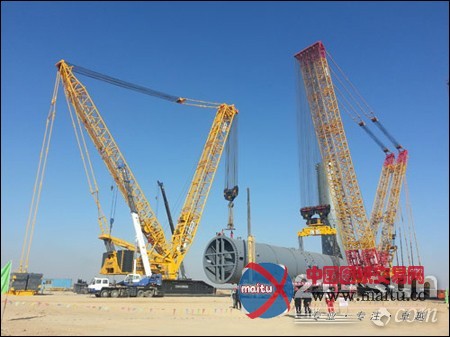 徐工四千吨级、千吨级履带起重机联袂施工