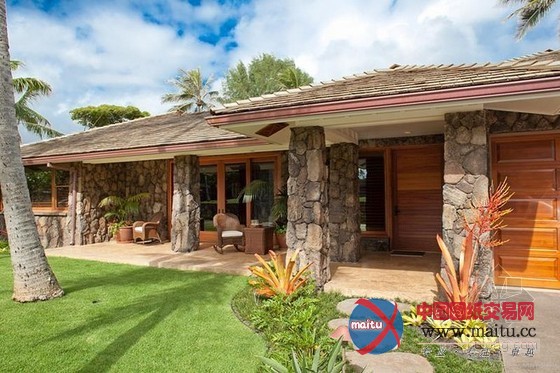 夏威夷别墅 1670平方米的宅邸直通海滩