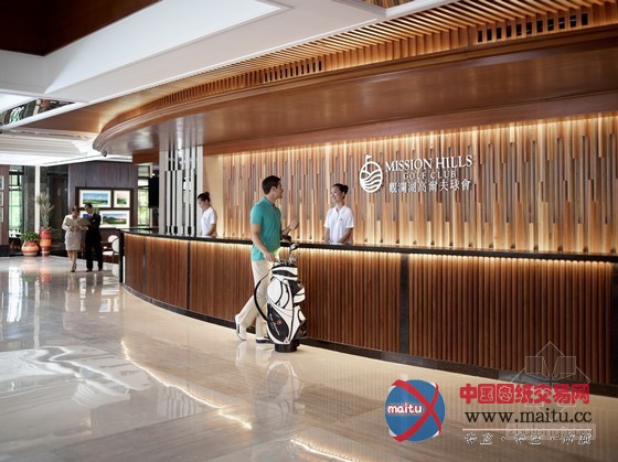 深圳观澜湖度假酒店 中国唯一座落在球场中央的五星级酒店