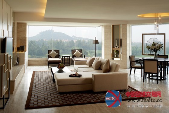 深圳观澜湖度假酒店 中国唯一座落在球场中央的五星级酒店