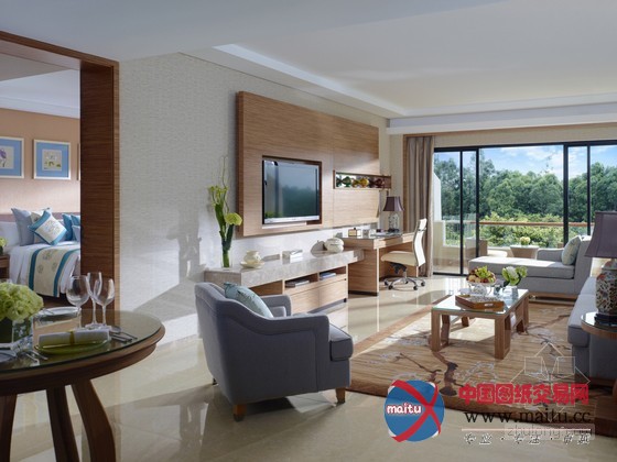 深圳观澜湖度假酒店 中国唯一座落在球场中央的五星级酒店