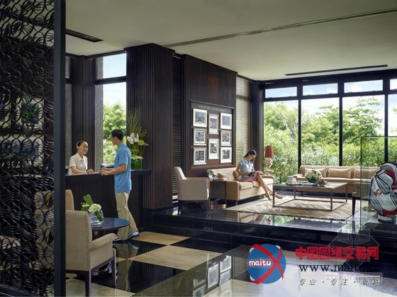 深圳观澜湖度假酒店 中国唯一座落在球场中央的五星级酒店