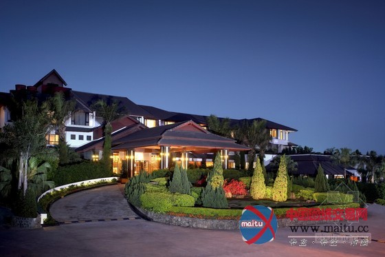 深圳观澜湖度假酒店 中国唯一座落在球场中央的五星级酒店